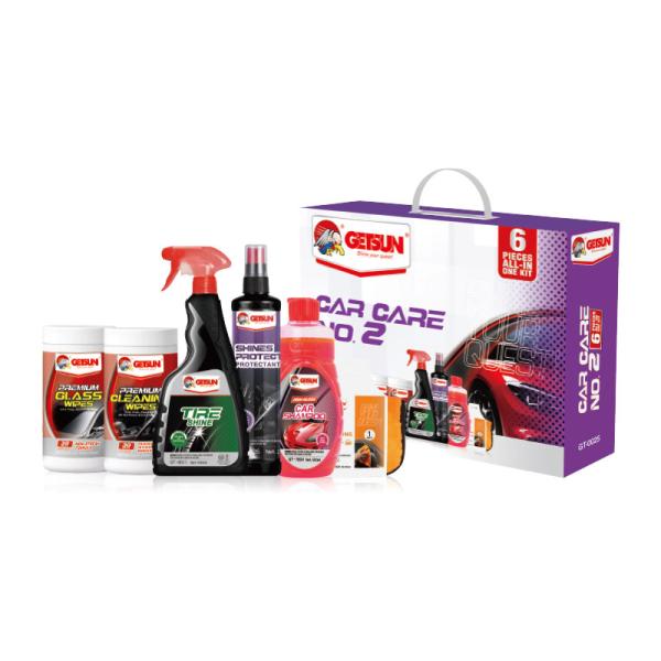 Buy cheap No.2 Auto Car Interior Cleaning Products Detailing Kit Shampoo Tire Shine from wholesalers
