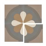Acid-Resistance Brown 200x200mm Inside Floor Ceramic Rustic Tile For Design And