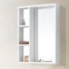 Buy cheap Modern Alunimun Bathroom Vanity/ all aluminum bathroom cabinet/Mirror Cabinet /DB-8161 600X450mm from wholesalers