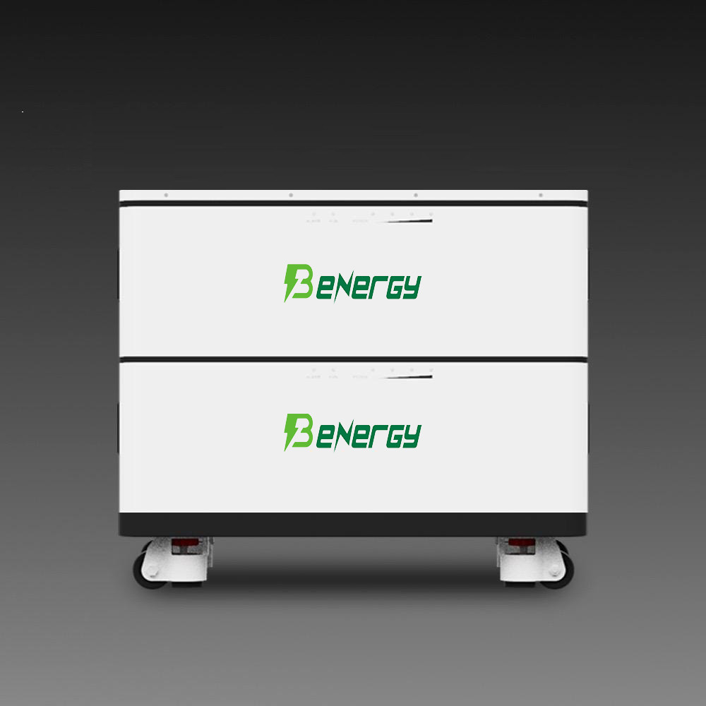 Stackable 10KWH 51.2V 200AH LiFePO4 Battery With 100A Continuous Discharge Current For Solar System