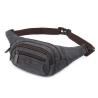 Buy cheap Black Sports Mens Waist Bags Barrel Shaped With Ears Line Hole from wholesalers