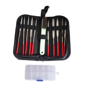 China Electroplated Metal File Set For Metal Glass Stone Rough Carving on sale