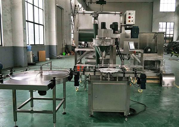Buy cheap Quick Rotary Powder Filling Machine Stainless Steel 304 Material AC208 - 415V from wholesalers