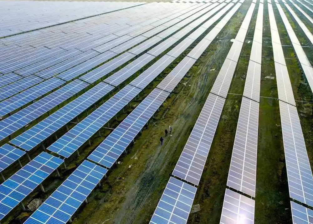 Customized Single Axis Solar Tracker Ground Solar PV Panel Mounting Bracket