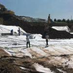 Lightweight Landfill with High Tensile Strength Nonwoven Geotextile and