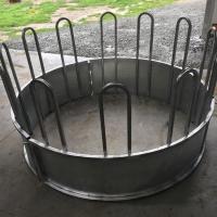 Buy cheap Livestock Animal Cattle / Sheep / Horse Round Bale Hay Feeder Hot Dip Galvanized product