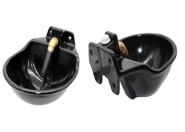 Buy cheap Wall Or Tube Mounted Livestock Water Bowl Black Powder Coated Surface from wholesalers