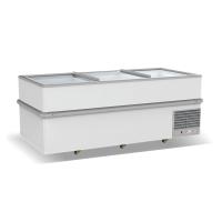 Buy cheap High quality Store Supermarket Supplies Double-side Island Freezer product