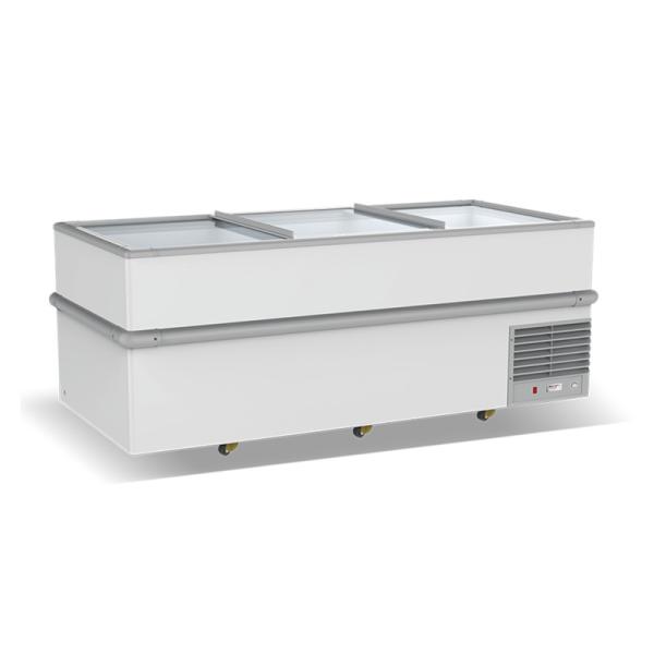 Buy cheap High quality Store Supermarket Supplies Double-side Island Freezer from wholesalers