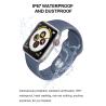 Buy cheap Silicone Gel 44mm Blood Pressure Smartwatch 170mAh IWO 13 T500 from wholesalers