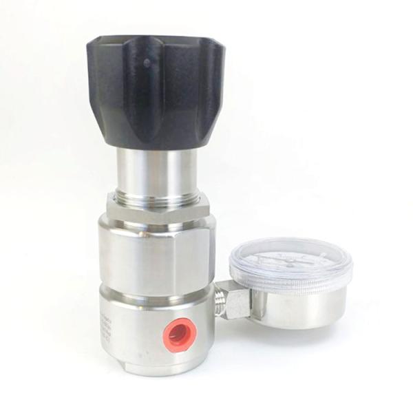 Buy cheap 316L Diaphragm Stainless Steel Compressor Pressure Regulator Valve One Stage 1/4NPT from wholesalers