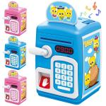 2 color Electronic Password Piggy Bank 300g 15x20cm for kids