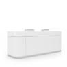 Buy cheap Modern Design MYIDEA Office Furniture Simple Design Marble top Reception Desk from wholesalers