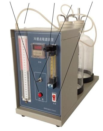 Cold Trap For Test 1 Automatic Cold Filter Point Tester Instrument Size 650 * 480 * 620mm