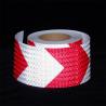 Buy cheap PVC Radium Adhesive Reflective Strips Reflector Sticker Yellow And Red from wholesalers