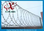 Modern Security Barbed Wire Fence , Stainless Steel Razor Wire