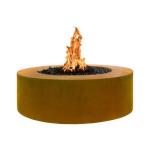 Charcoal Firepit Metal Round Smokeless Wood Burning Steel Fire Pits