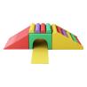 Buy cheap Toddler Preschool Soft Play Playground Equipment Slide Steps Climbing from wholesalers