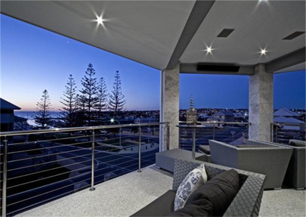 Buy cheap Prefabricated Stainless Steel Railing , Interior Stainless Steel Stair Balustrade from wholesalers