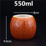 Creative Ceramic Tiki Mugs Hawaiian Cocktail Mug Porcelain Beer Wine Mug