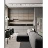 Buy cheap Modern Grey Kitchen Cabinets Custom Home furniture Full Set from wholesalers