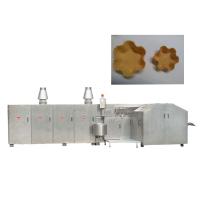 Buy cheap Stainless Steel Waffle Cone Production Line With 5 - 6 Gas Consumption / Hour product