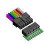 Buy cheap CeCu Clip Dual Row Male Header Wafer Connector MX3.0 mm from wholesalers