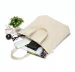 Reusable Large Cotton Canvas Grocery Bag Custom Printed For Travel