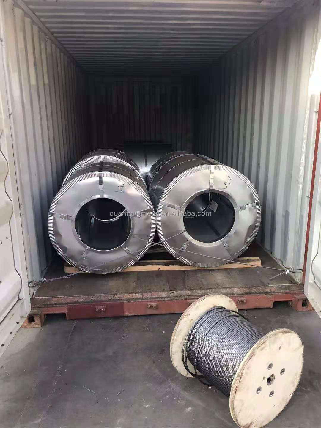 JIS G3302 ASTM A653 Electro Galvanized Steel Coil 600-1500mm Width