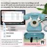 Buy cheap 32GB Telephone Guest Book Weddings Birthdays Audio Message Guest Book from wholesalers