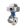 Buy cheap AC220V DN15 - DN250 Electric Control Valve Stainless Steel Water Flow Rate Control Valve from wholesalers
