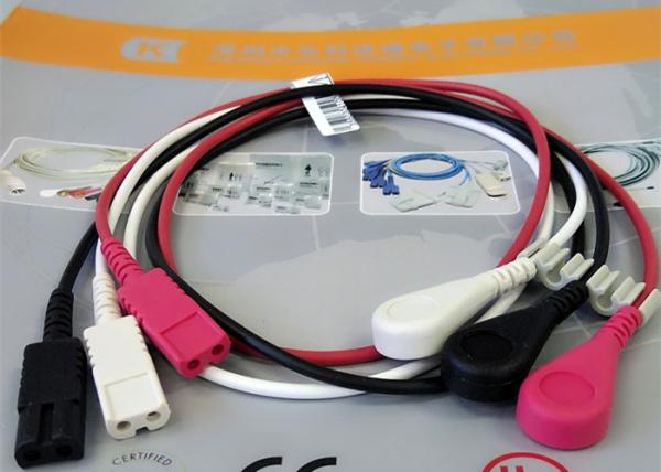 Buy cheap 1M Length Patient Monitor Accessories , Monitor Connector Cable Solid Conductor from wholesalers