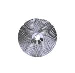 Anodic Oxidation Knurling Wheel Custom Machined Parts Silver Aluminum Alloy