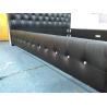 Buy cheap Bed Frame Queen Double New Modern Pure PU Leather Wooden Slat Base Mondeo from wholesalers