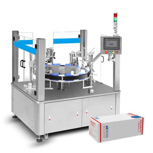 Buy cheap 0.5Mpa Vertical Cartoning Machine 380V 50Hz Semi Automatic Packing Machine from wholesalers