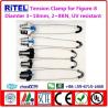 Buy cheap 3KN high strength anchor tension clamp for Figure-8 fiber optic cable PAM-05, PA-06, PA-07 from wholesalers