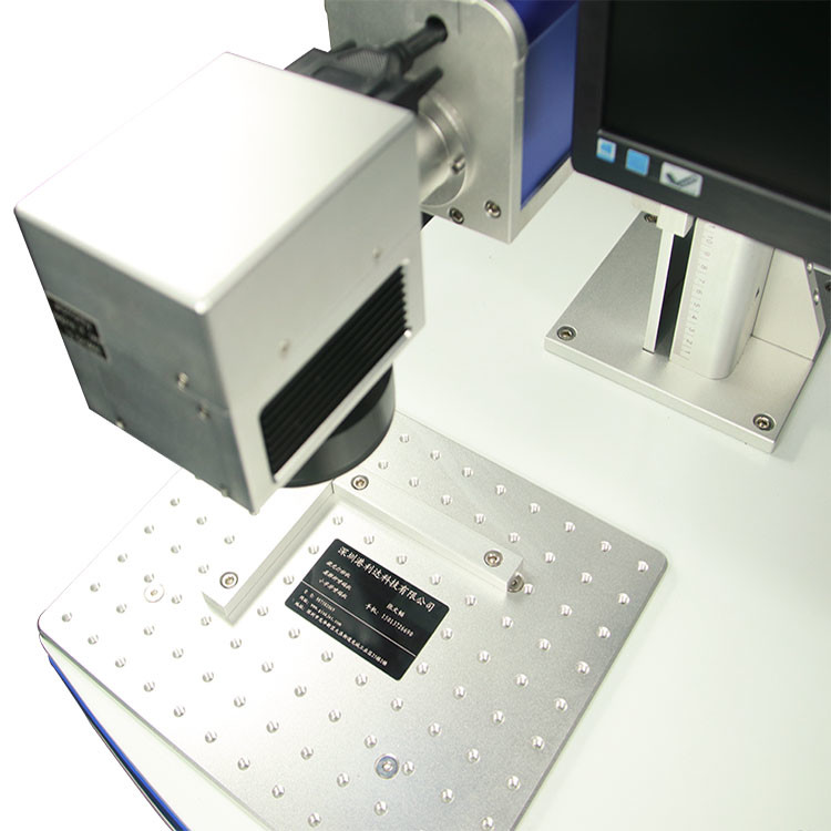 Metal Optical Fiber Laser Marking Machine Logo Image Marker 20W 30W 50W Air Cooling