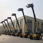 Safety Telescopic Handler Forklift Variable Reach Forklift In Construction