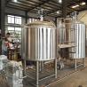 Buy cheap Hotel 1000L Craft Beer Equipment Red Copper Three Vessels Tank from wholesalers