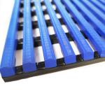 12 MM Thick PVC Grid Slip Resistant Barefoot Safety Mat 60 X 100 Cm