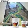Buy cheap Mica Pearl Metallic Epoxy Floor Coating Self-Leveling Low Odor from wholesalers