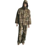 Buy cheap Outdoor Fleece Tactical Military Jacket and Pants With Hood Waterproof Laminated product