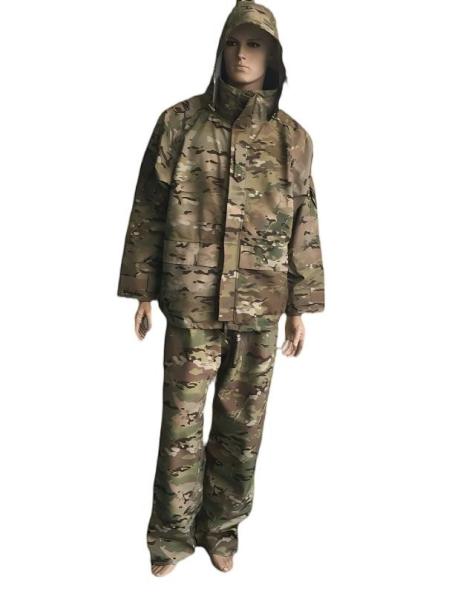 Buy cheap Outdoor Fleece Tactical Military Jacket and Pants With Hood Waterproof Laminated Fabric from wholesalers