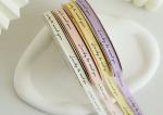 Jinyi Korea double-sided belt fresh bouquet decoration ribbon handmade floral