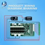 KLS hardware BMS 6S 16S 17S 20S 24S 10A 20A 60A 80A Li-ion lifepo4 battery