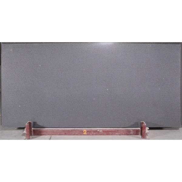 Buy cheap 12MM Iron Grey Glass Quartz For Non Slippery Indoor Floor Tiles from wholesalers