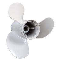 Buy cheap White 3 Blade Boat Propeller , Yamaha Replacement Propellers SGS TUV BV Listed product