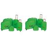 Buy cheap Durable Hard Plastic Carry On Luggage With Iron Trolley For 18 / 22 Inch from wholesalers