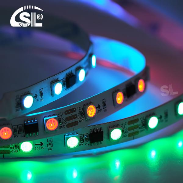 Buy cheap 8mm 2811 60Ds DC12V RGB LED Light Strip for Ambience and Residential from wholesalers