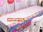 Creative Boys Girls Birthday Party Tablecloth Plastic Disposable Outdoor Kids